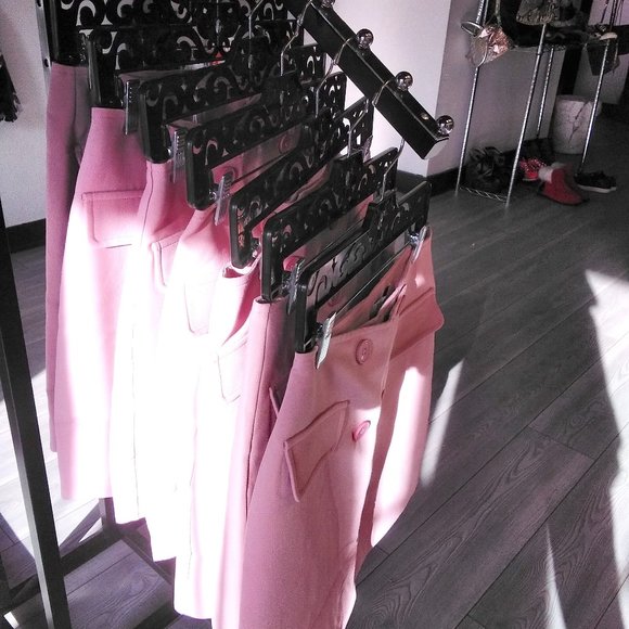Mauve mini skirt - Picture 1 of 3
